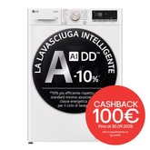 Lavasciuga a Vapore 11/6kg Classe D/A Bianca